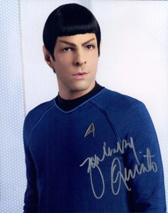 Zachary Quinto autograph