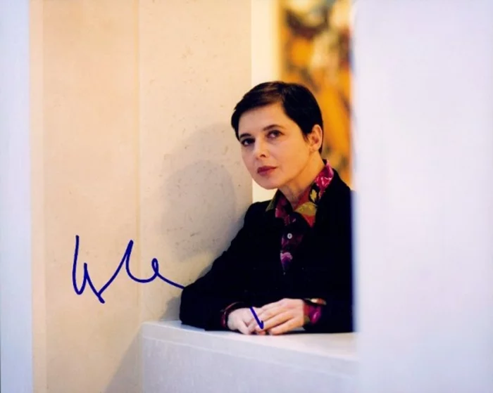 Isabella Rossellini autograph