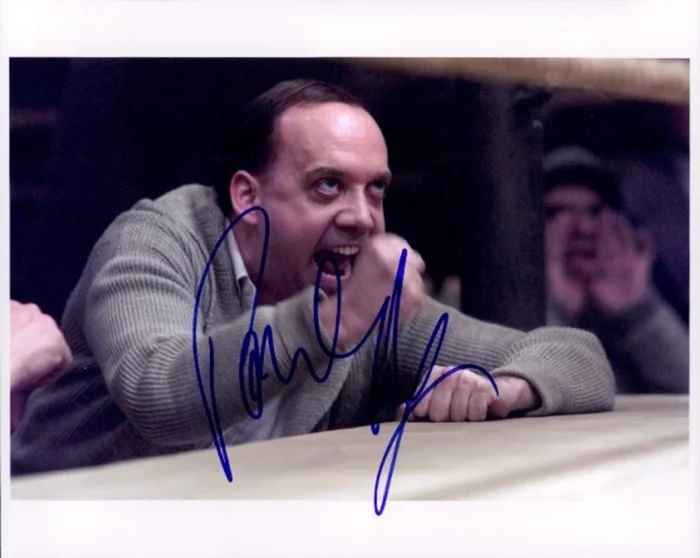 Paul Giamatti autograph