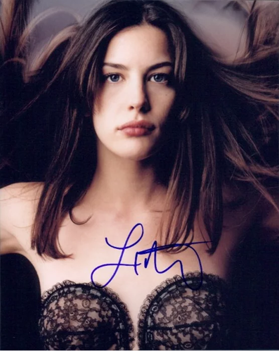 Liv Tyler autograph