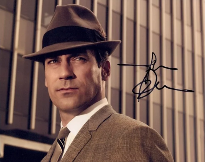 Jon Hamm autograph