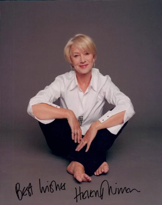 Helen Mirren autograph