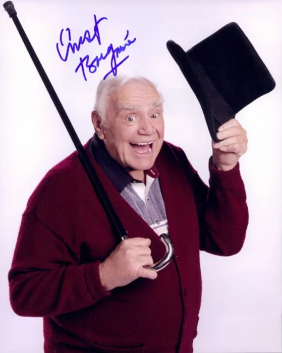 Ernest Borgnine autograph