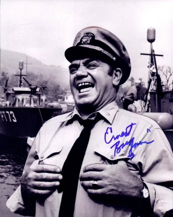 Ernest Borgnine autograph