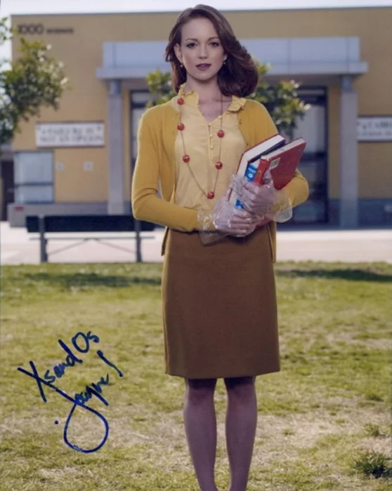 Jayma Mays autograph