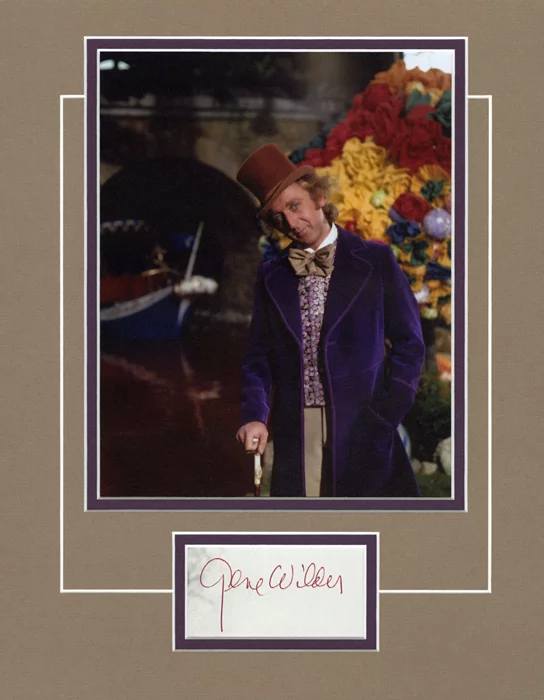 Gene Wilder autograph