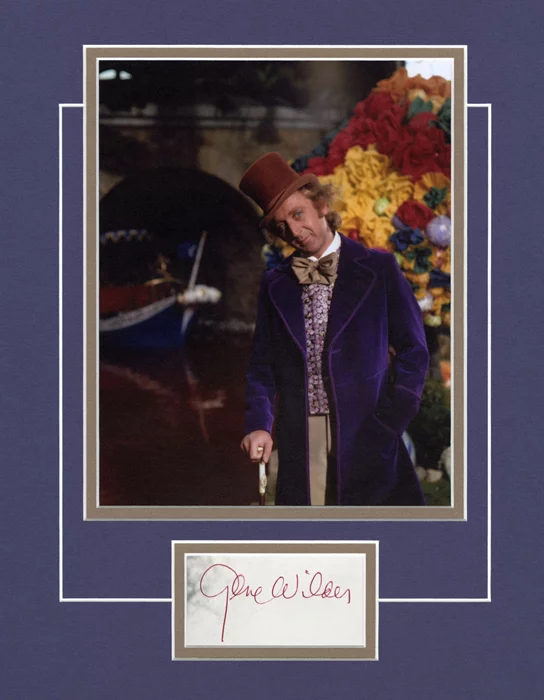Gene Wilder autograph
