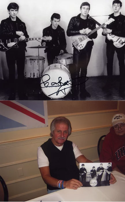 Pete Best autograph