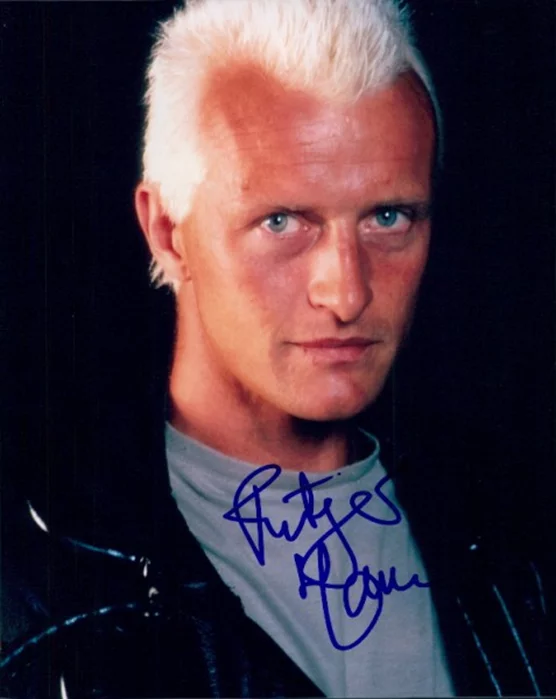 Rutger Hauer autograph