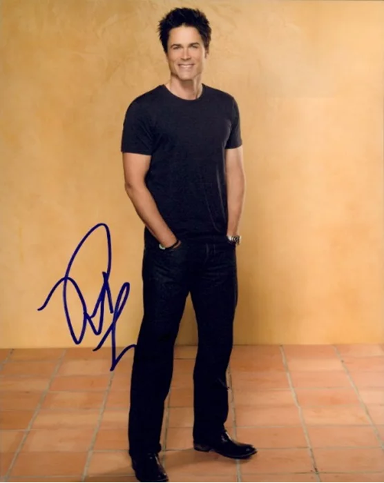 Rob Lowe autograph