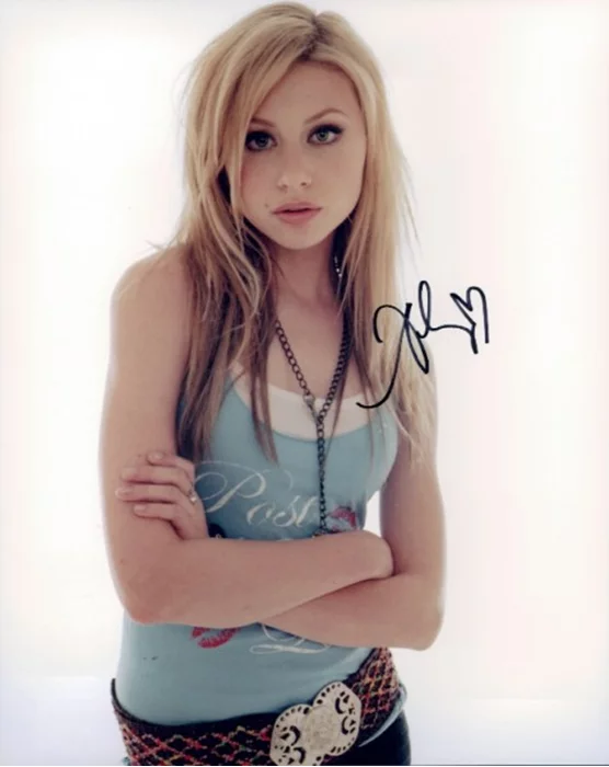 Aly Michalka autograph