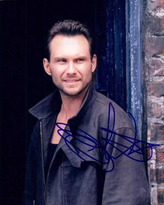 Christian Slater autograph