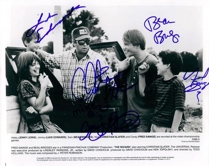 The Wizard autograph