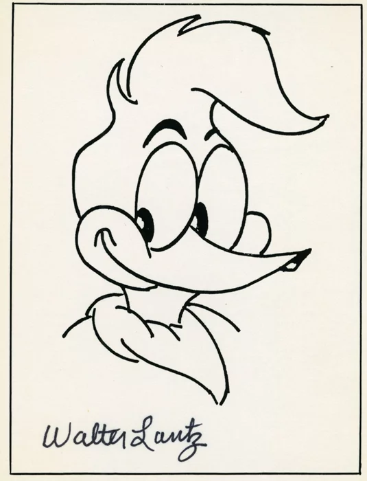 Walter Lantz autograph