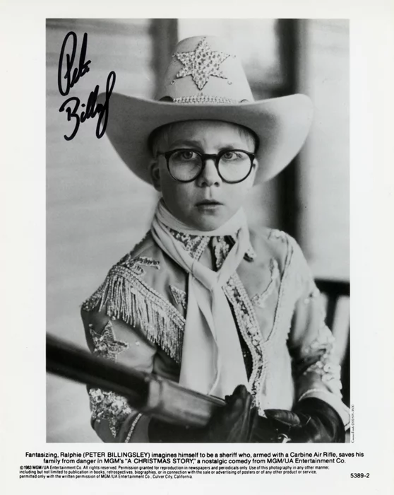 Peter Billingsley autograph
