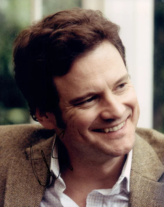 Colin Firth autograph