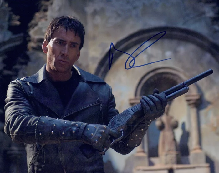 Nicolas Cage autograph