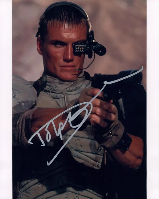 Dolph Lundgren autograph