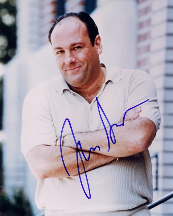 James Gandolfini autograph