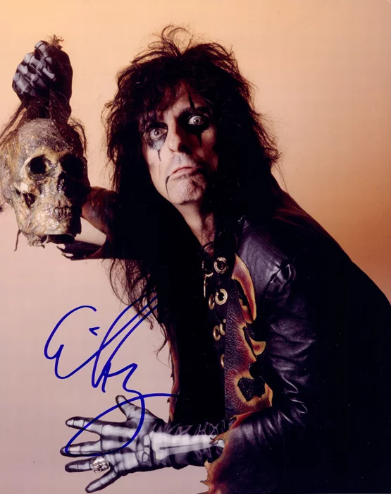 Alice Cooper autograph