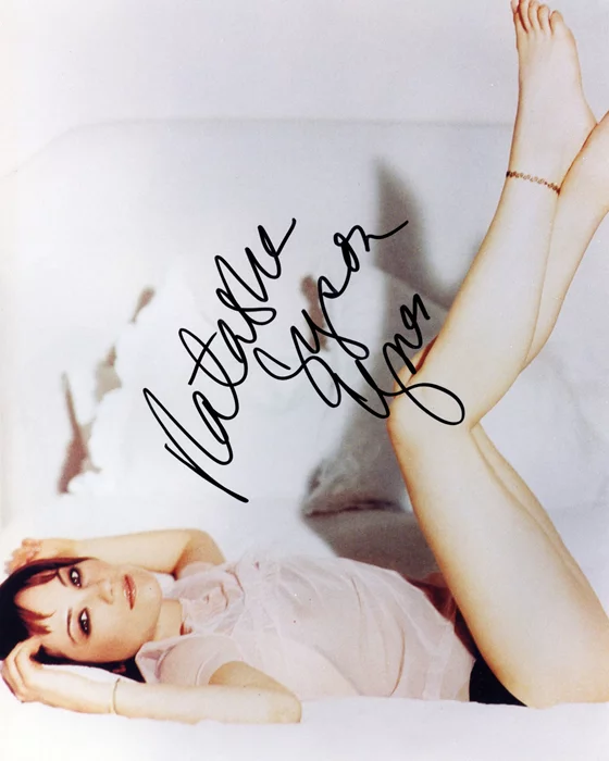 Natasha Gregson Wagner autograph