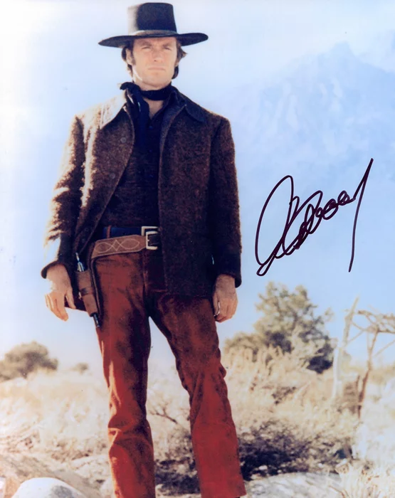 Clint Eastwood autograph