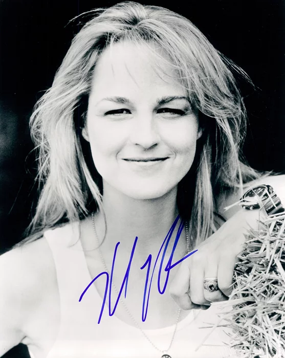 Helen Hunt autograph