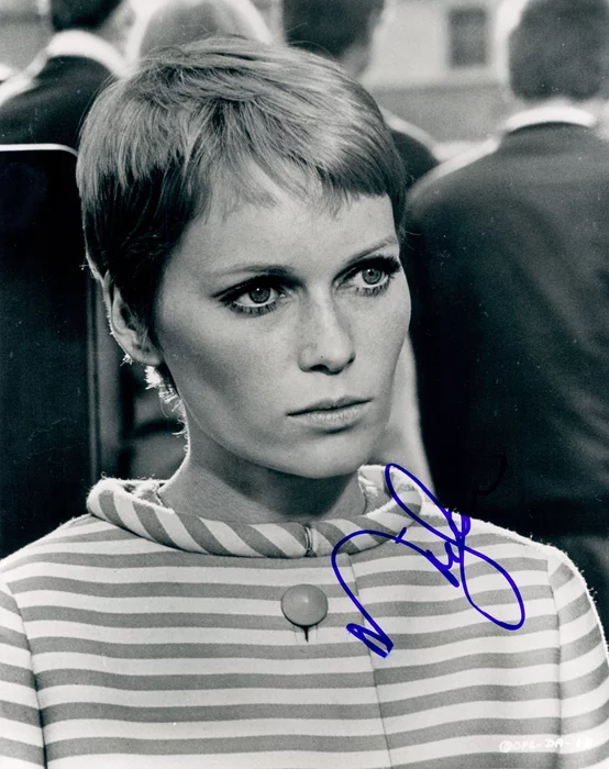 Mia Farrow autograph