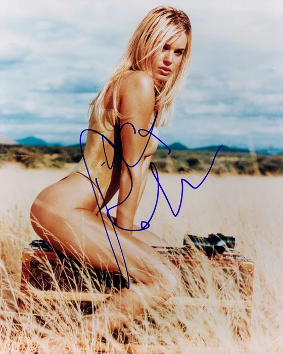Rebecca Romijn autograph