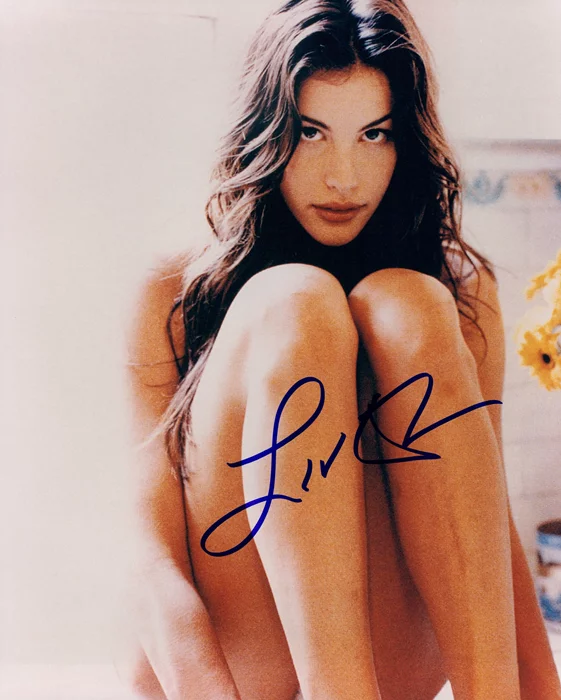 Liv Tyler autograph