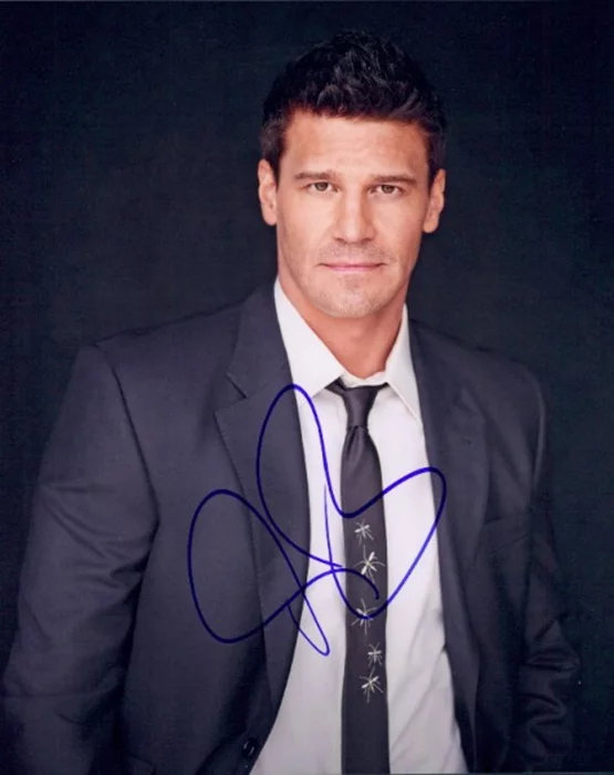 David Boreanaz autograph
