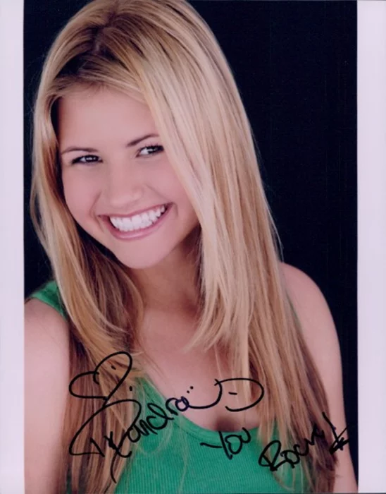 Diandra Newlin autograph