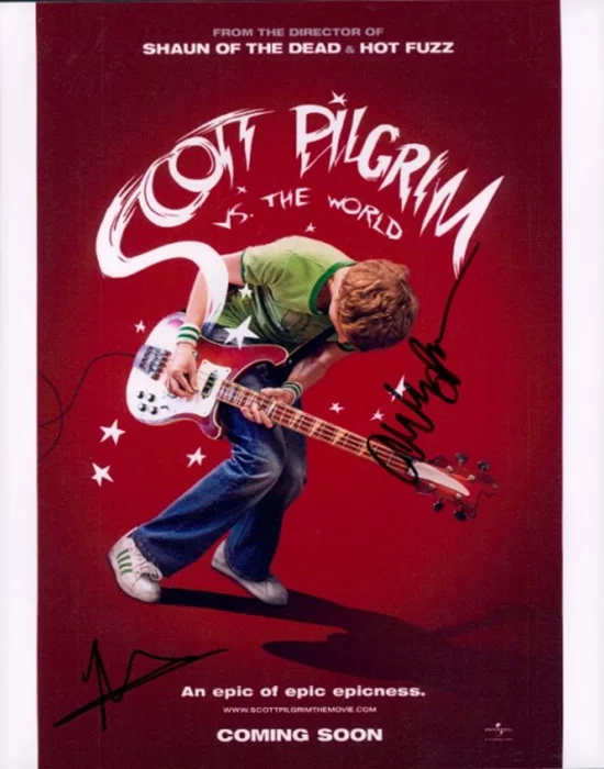 Scott Pilgrim autograph