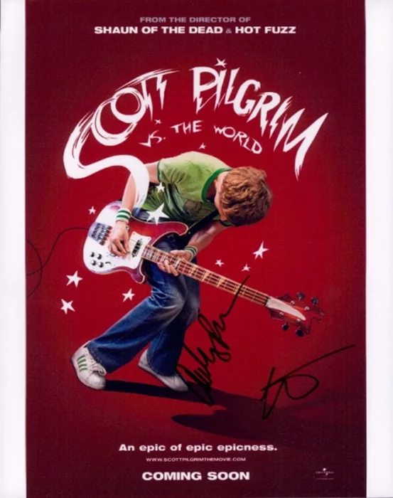 Scott Pilgrim autograph