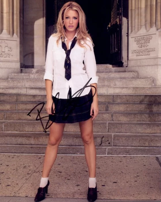 Blake Lively autograph