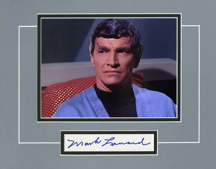 Mark Lenard autograph