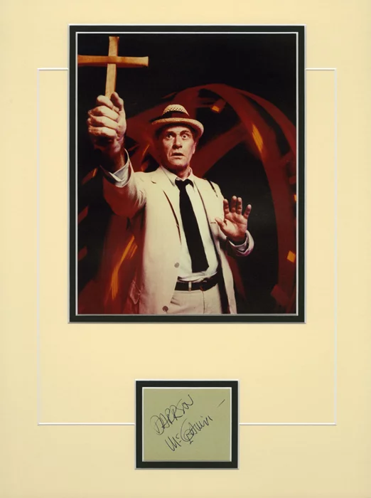 Darren McGavin autograph