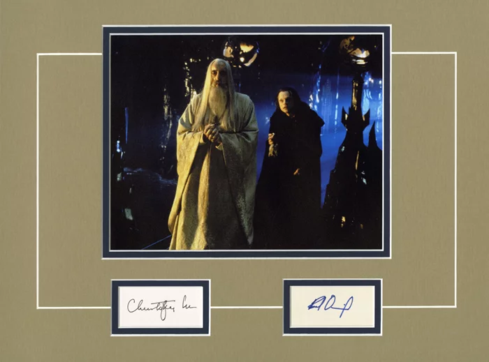 Lord of the Rings autograph
