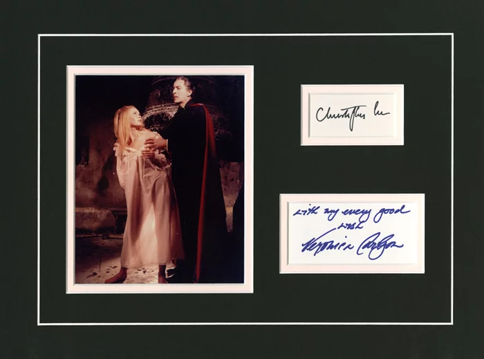 Dracula Has Risen From The Grave autograph
