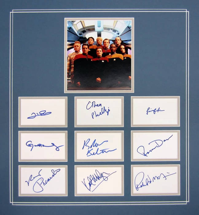 Star Trek: Voyager autograph