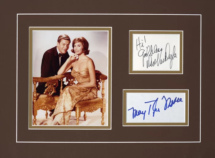 The Dick Van Dyke Show autograph