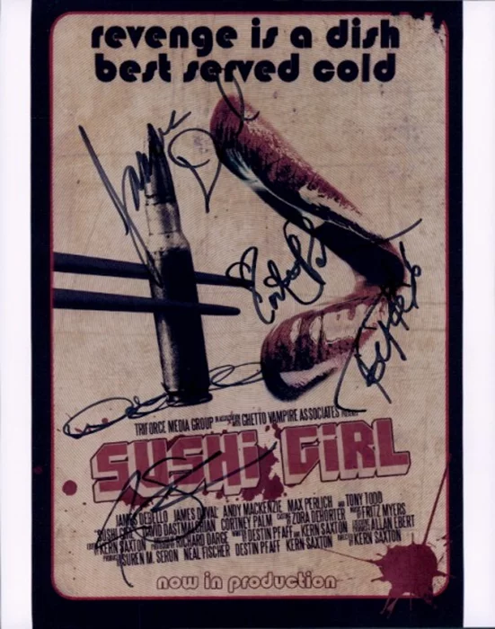 Sushi Girl autograph