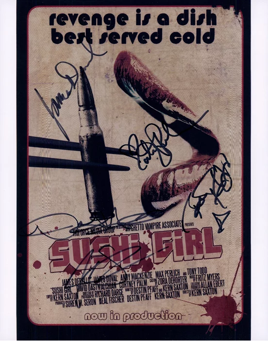 Sushi Girl autograph