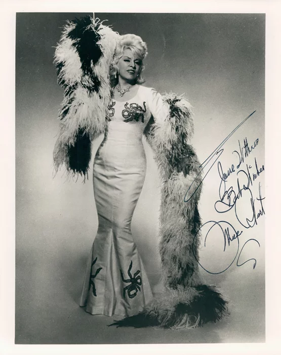 Mae West autograph