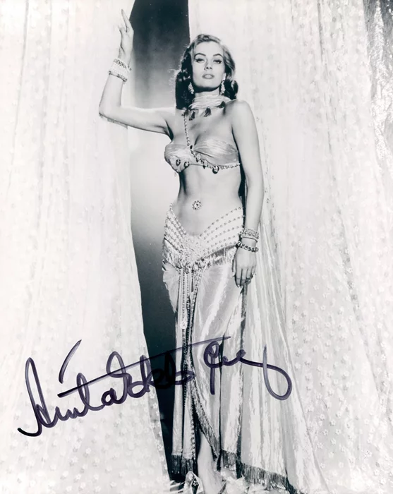 Anita Ekberg autograph
