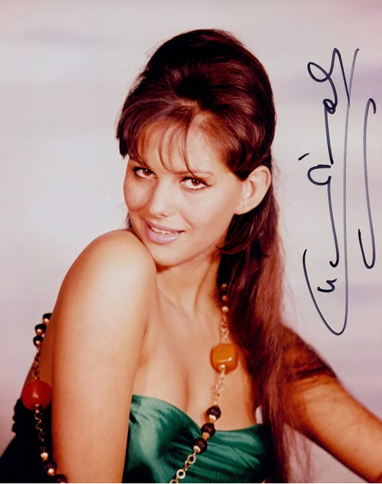 Claudia Cardinale autograph