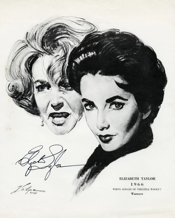 Elizabeth Taylor autograph