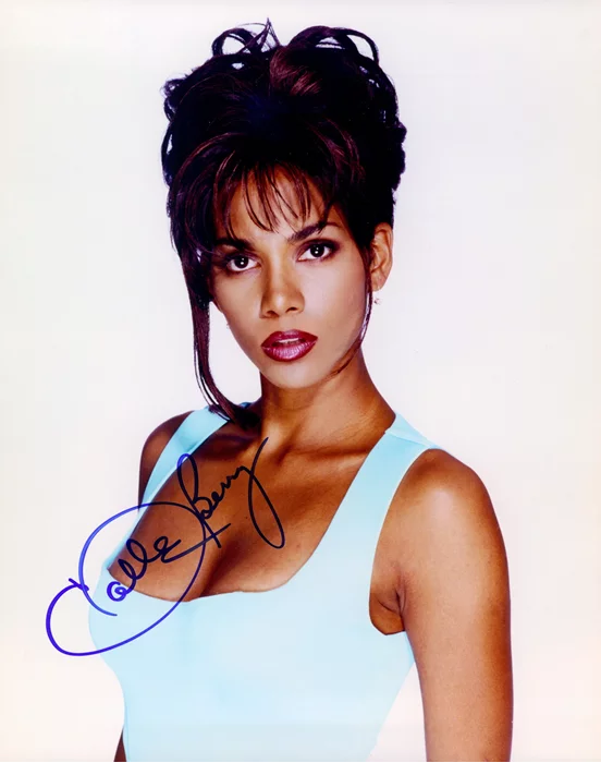 Halle Berry autograph