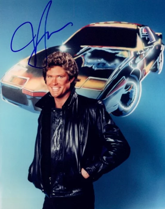 David Hasselhoff autograph