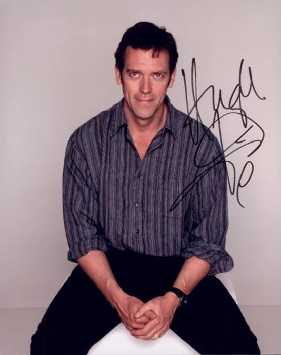 Hugh Laurie autograph